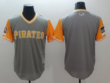 Pittsburgh Pirates gray Authentic jersey