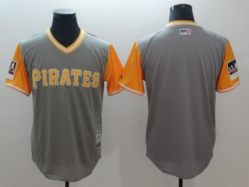 Pittsburgh Pirates gray Authentic jersey
