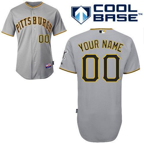 Pittsburgh Pirates grey jersey