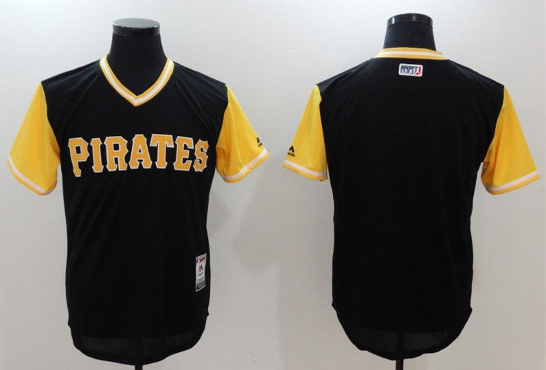 Majestic Pittsburgh Pirates black jersey