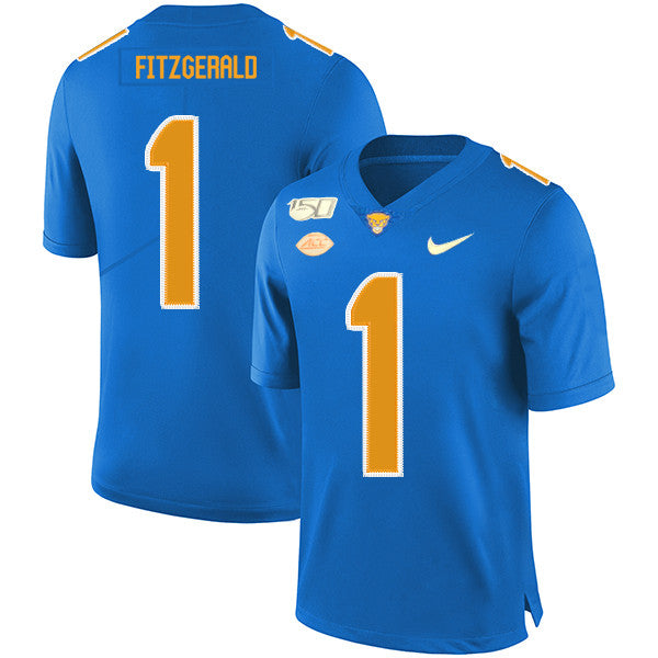 Larry Fitzgerald Pitt Panthers blue jersey
