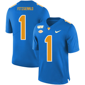 Larry Fitzgerald Pitt Panthers blue jersey