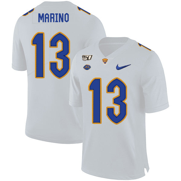Dan Marino Pitt Panthers white jersey