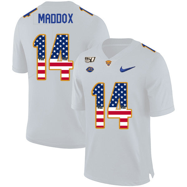 Avonte Maddox Pitt Panthers white jersey