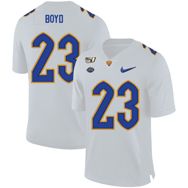 Tyler Boyd Pitt Panthers white jersey