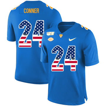 James Conner Pitt Panthers blue jersey