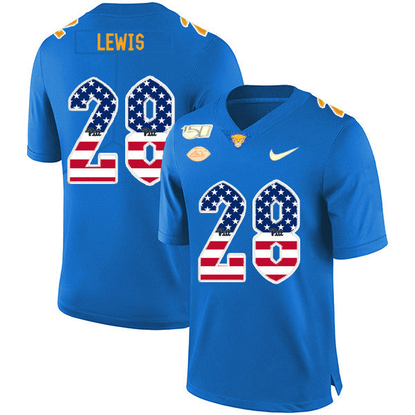 Dion Lewis Pitt Panthers blue jersey