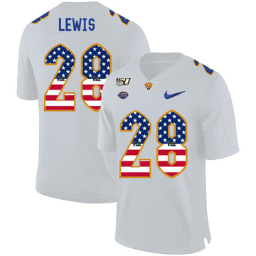 Dion Lewis Pitt Panthers white jersey