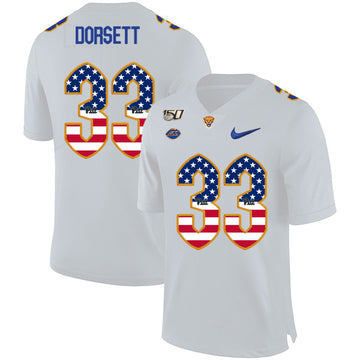 Tony Dorsett Pitt Panthers white jersey