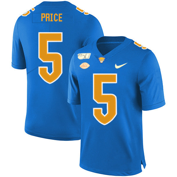 Ejuan Price Pitt Panthers blue jersey