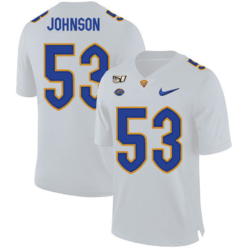 Dorian Johnson Pitt Panthers white jersey