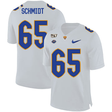 Joe Schmidt Pitt Panthers white jersey