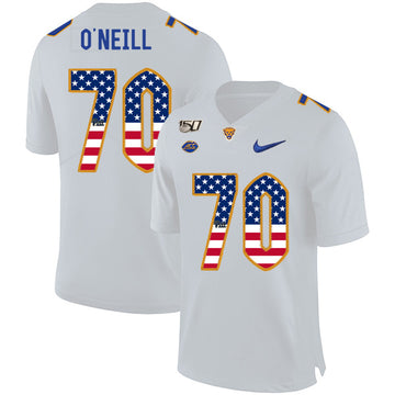 Brian O'Neill Pitt Panthers white jersey