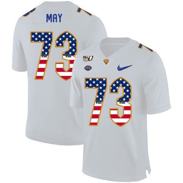 Mark May Pitt Panthers white jersey