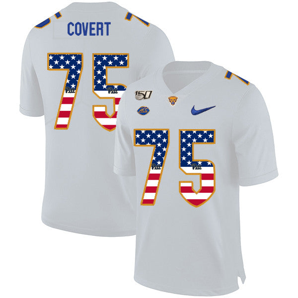 Jimbo Covert Pitt Panthers white jersey
