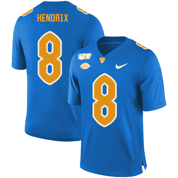 Dewayne Hendrix Pitt Panthers blue jersey