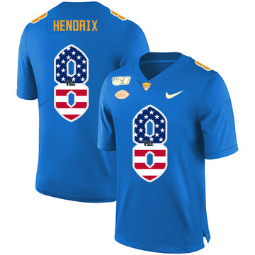Dewayne Hendrix Pitt Panthers blue jersey