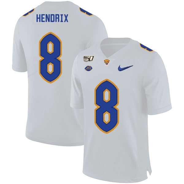 Dewayne Hendrix Pitt Panthers white jersey