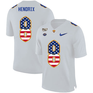 Dewayne Hendrix Pitt Panthers white jersey