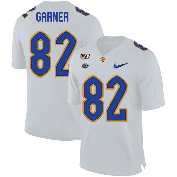 Manasseh Garner Pitt Panthers white jersey