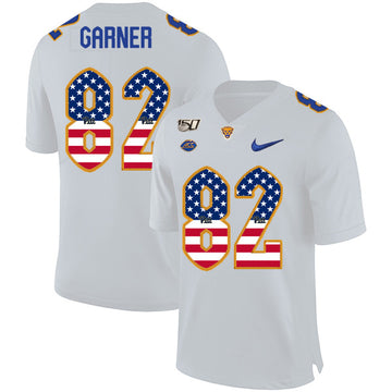 Manasseh Garner Pitt Panthers white jersey