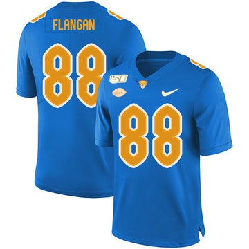 Matt Flanagan Pitt Panthers blue jersey