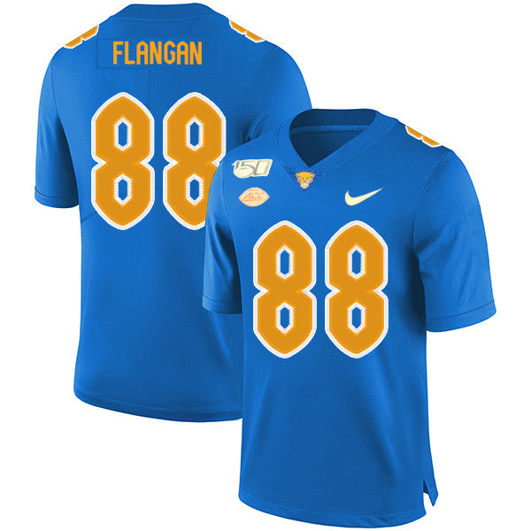 Matt Flanagan Pitt Panthers blue jersey