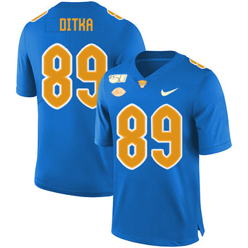 Mike Ditka Pitt Panthers blue jersey