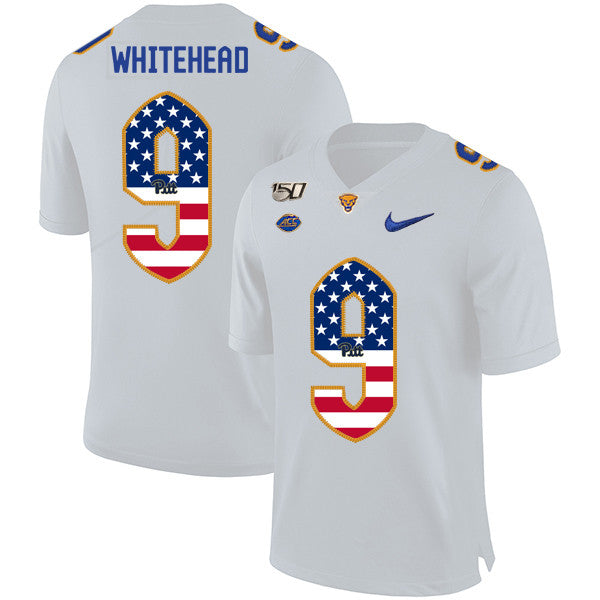 Jordan Whitehead Pitt Panthers white jersey