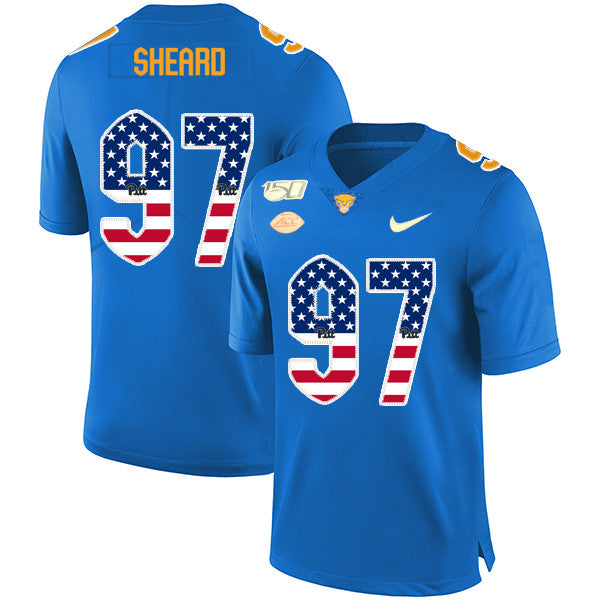 Jabaal Sheard Pitt Panthers blue jersey