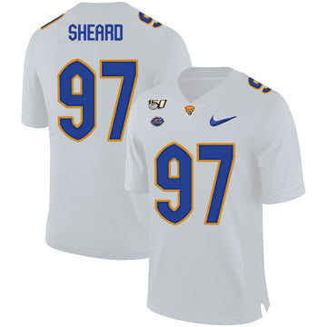 Jabaal Sheard Pitt Panthers white jersey