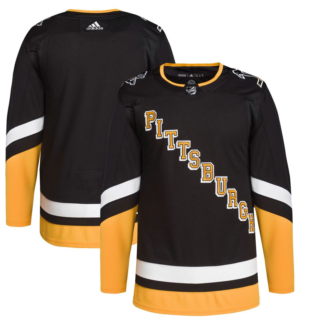 Pittsburgh Penguins black Alternate jersey