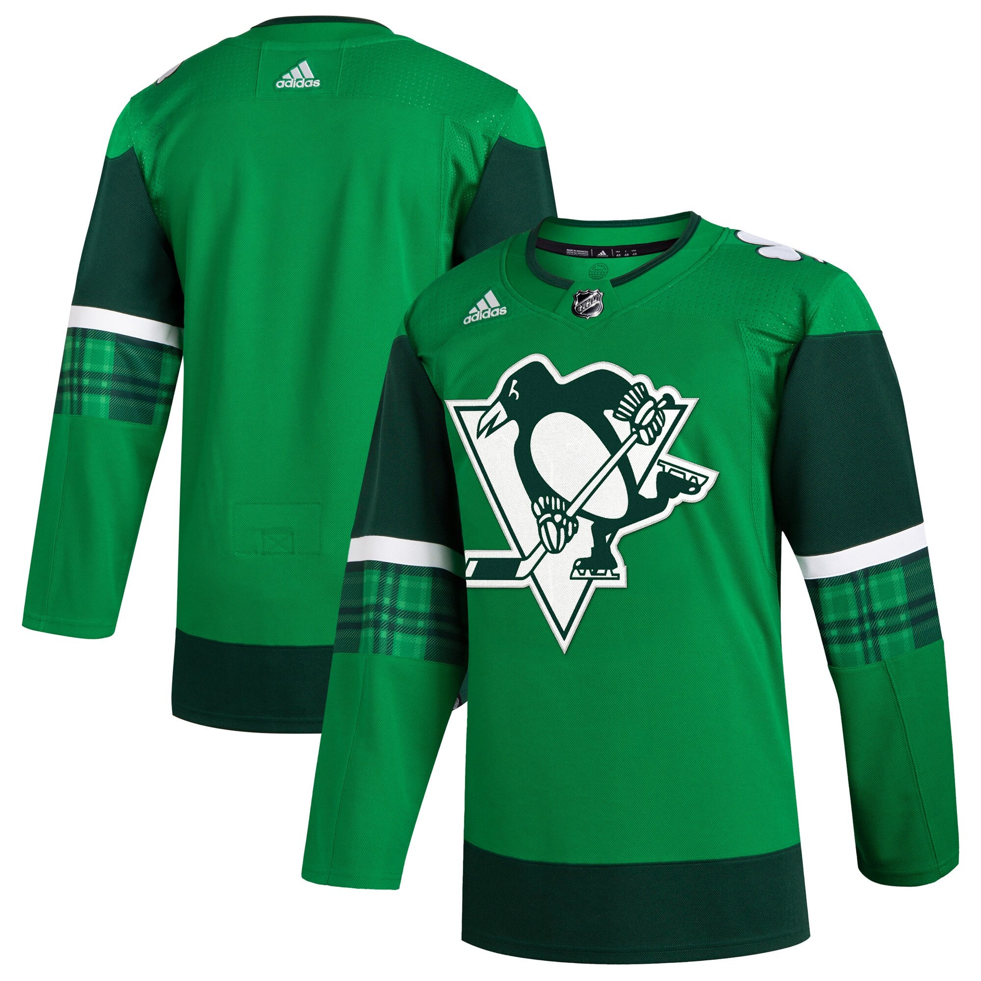 Pittsburgh Penguins green jersey