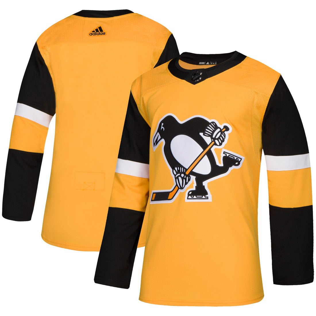 Pittsburgh Penguins gold Alternate jersey