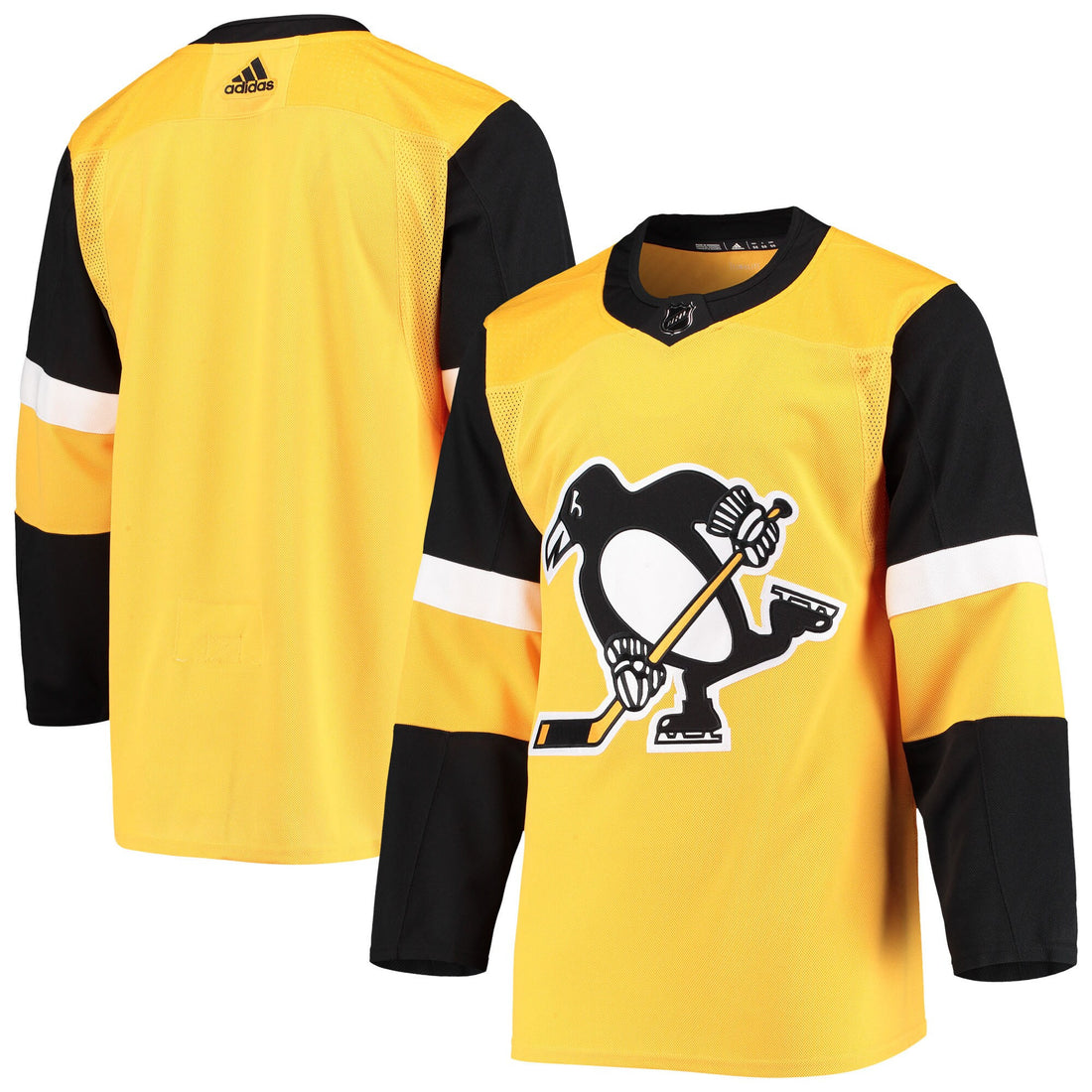 Pittsburgh Penguins gold Alternate jersey
