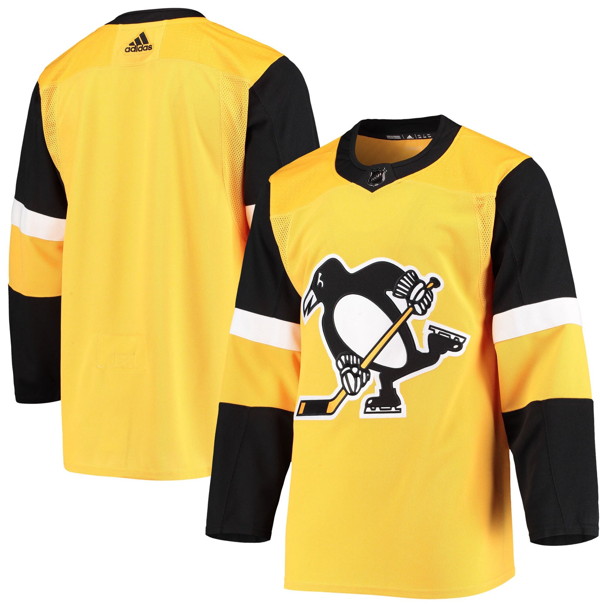 Pittsburgh Penguins gold Alternate jersey