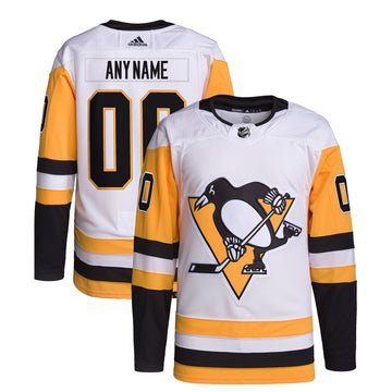 Pittsburgh Penguins white Away jersey