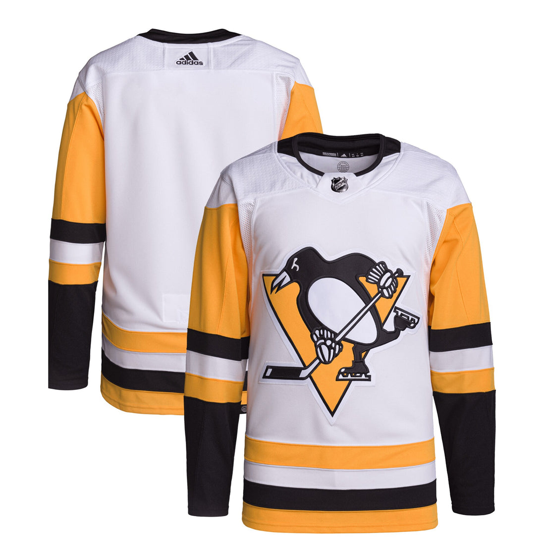 Pittsburgh Penguins white Away jersey