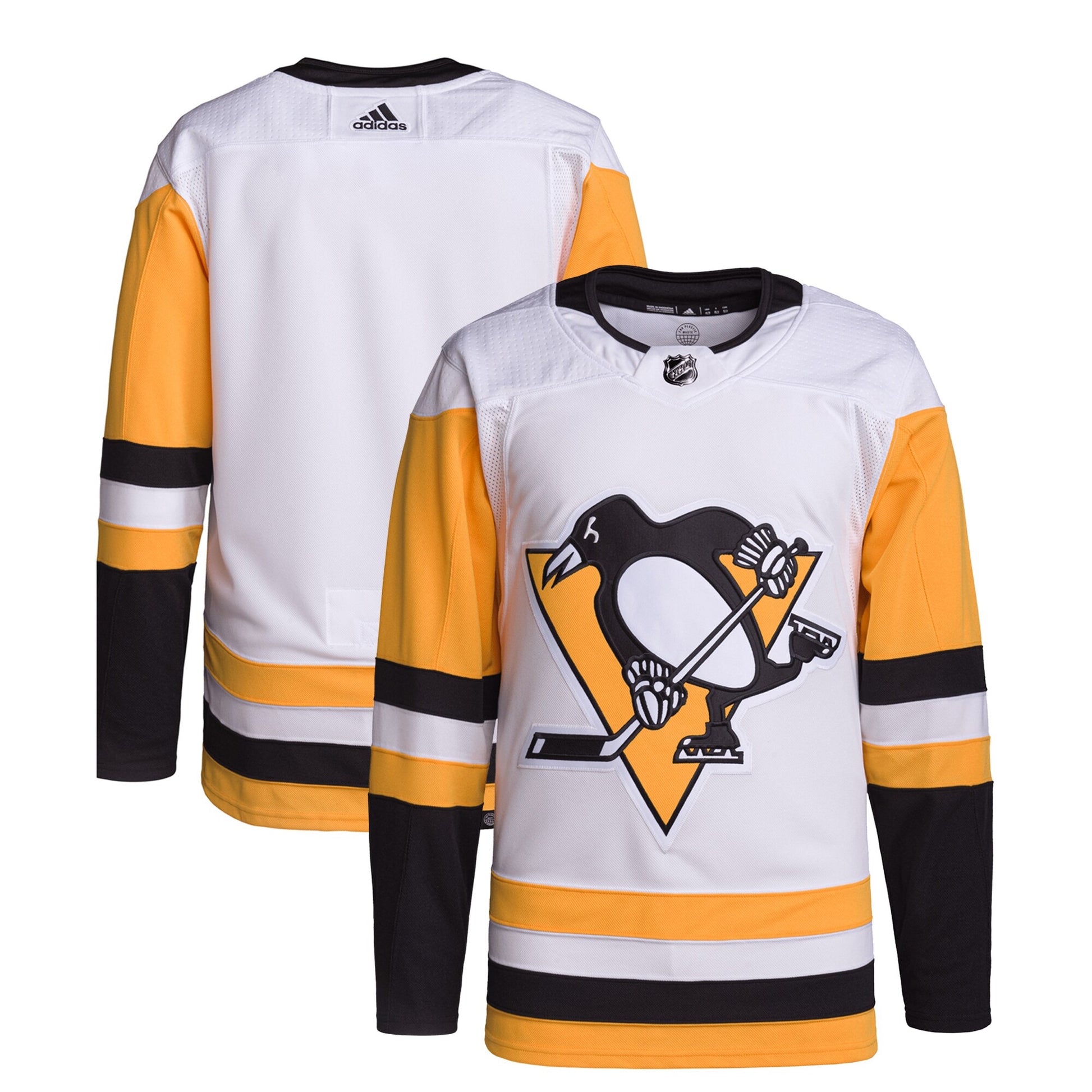 Pittsburgh Penguins white Away jersey