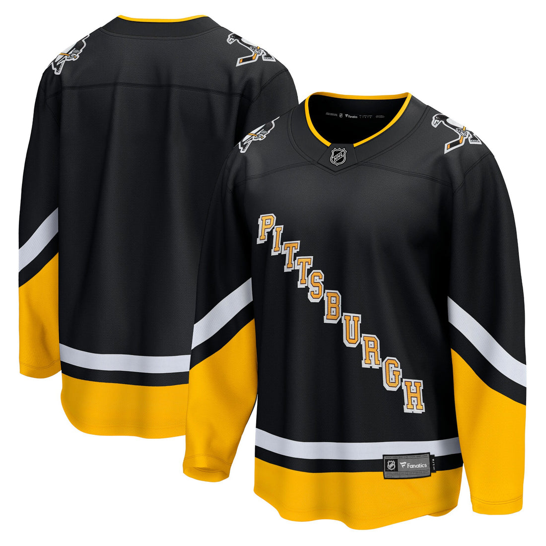 Pittsburgh Penguins black Alternate jersey