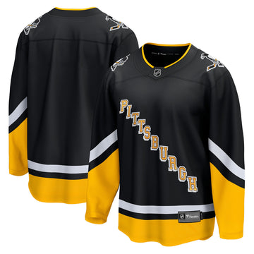 Pittsburgh Penguins black Alternate jersey