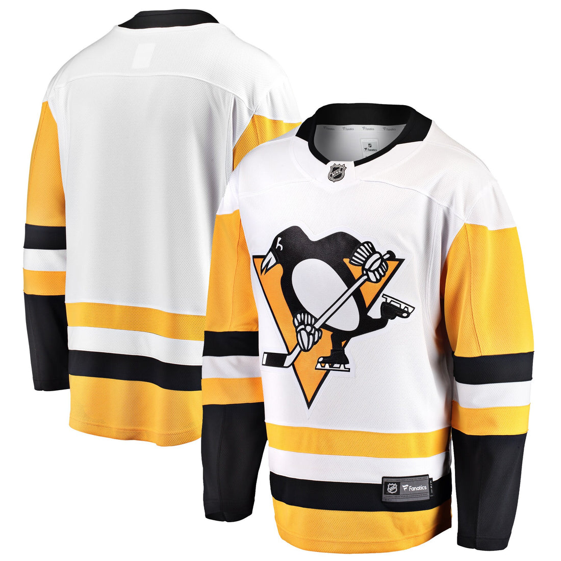 Pittsburgh Penguins white Away jersey