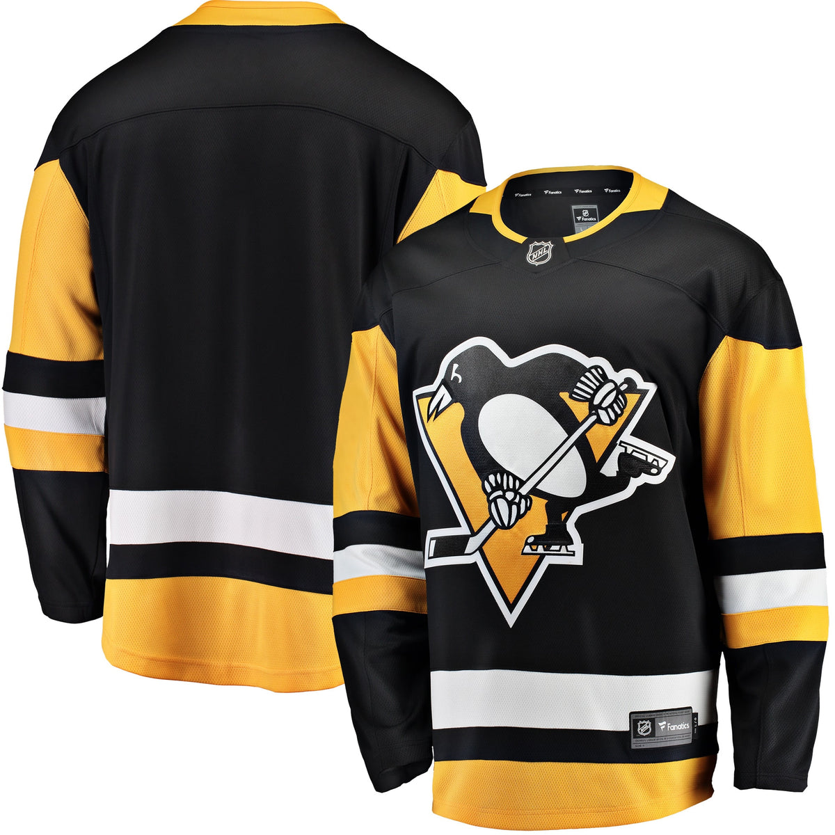 Pittsburgh Penguins black Home jersey