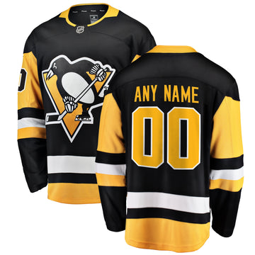 Pittsburgh Penguins black Home jersey