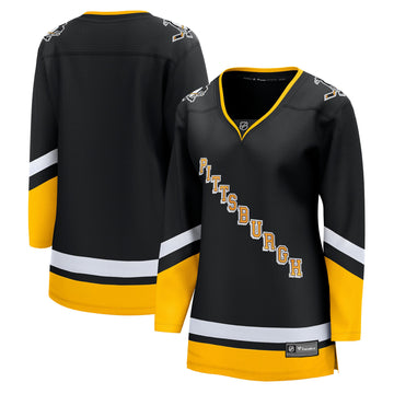 Pittsburgh Penguins black Alternate jersey
