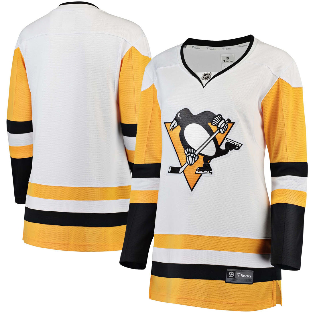 Pittsburgh Penguins white Away jersey