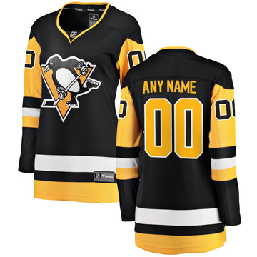 Pittsburgh Penguins black Home jersey