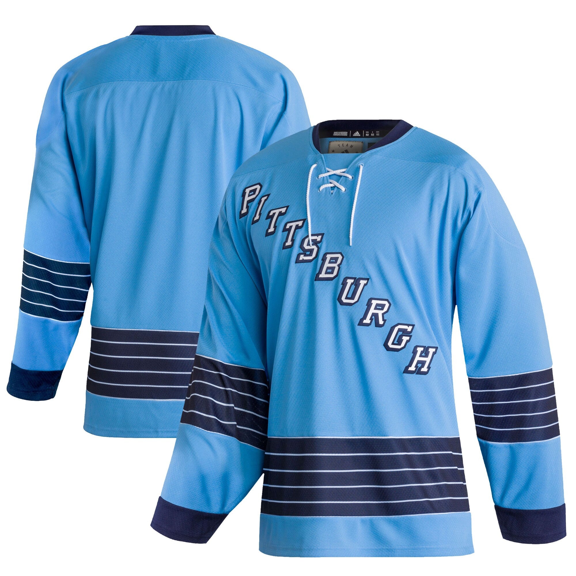 Classics Blank Pittsburgh Penguins blue jersey