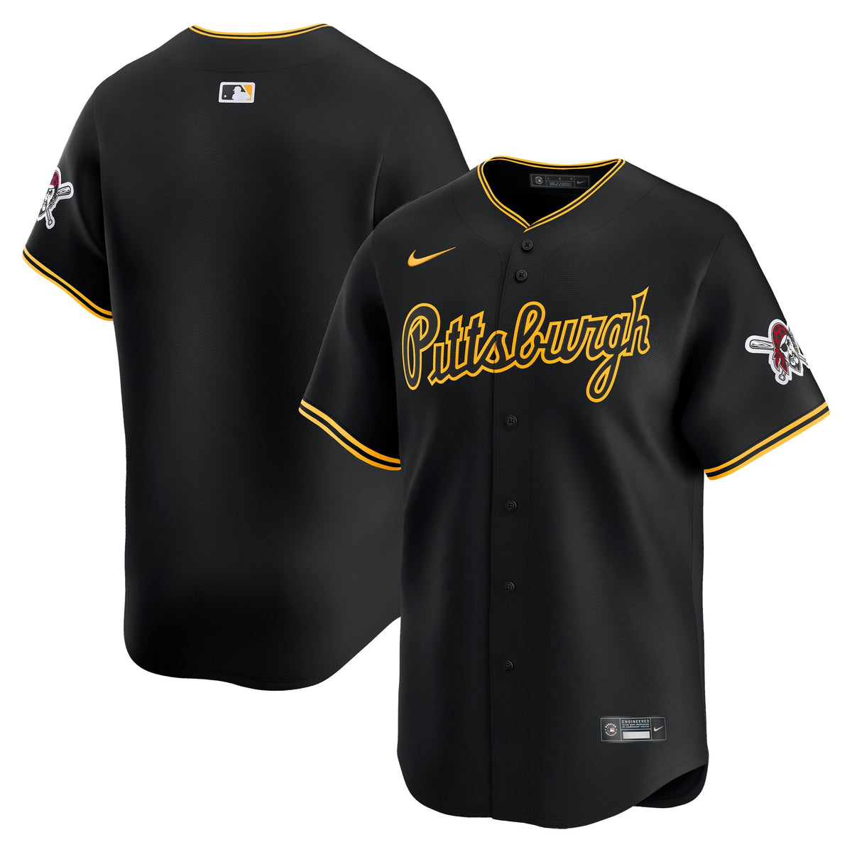 Pittsburgh Pirates black Limited jersey