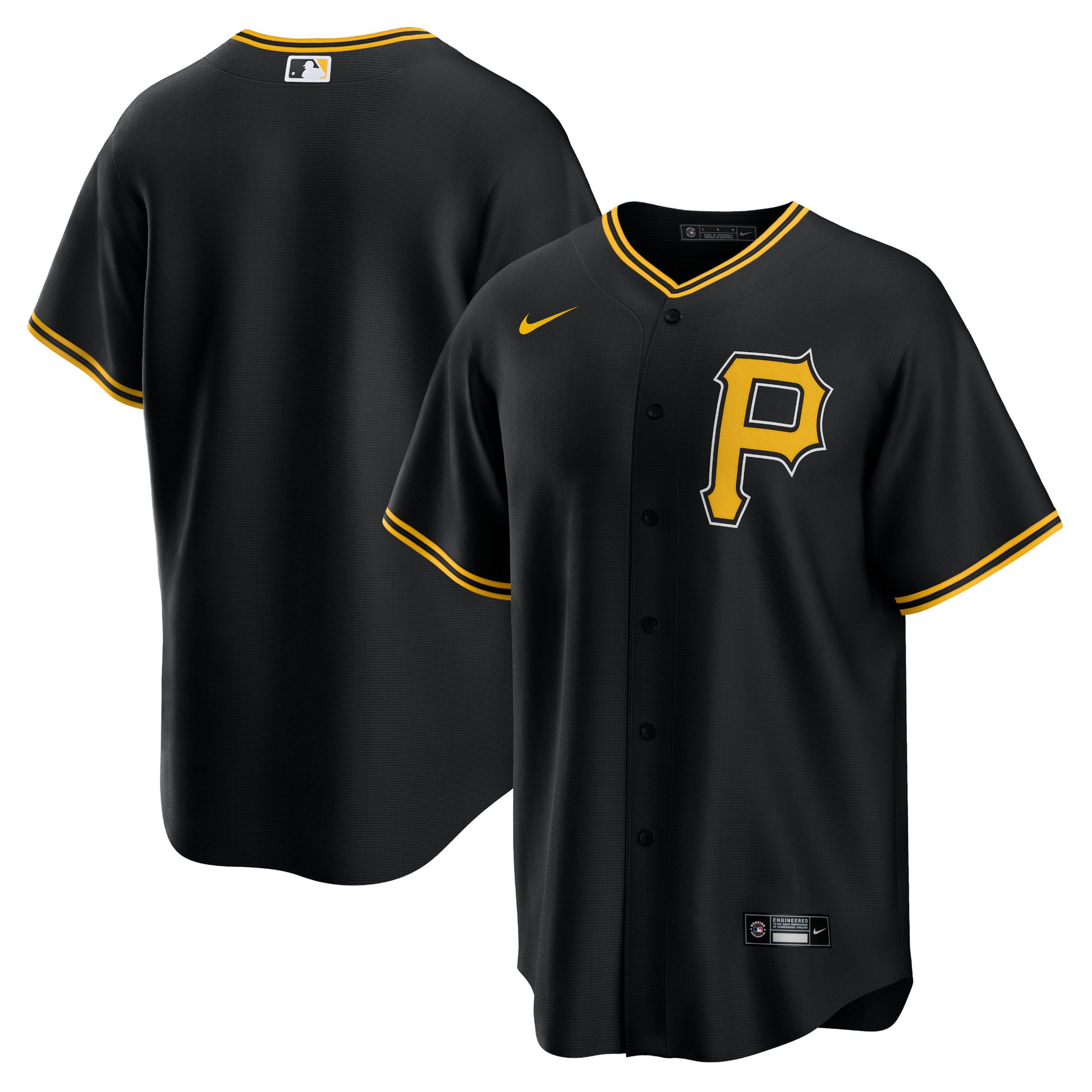 Pittsburgh Pirates black Alternate jersey